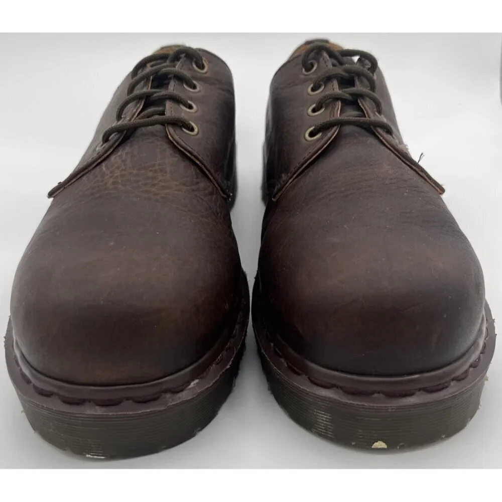 Dr Martens Vintage Y2K Oxford Ankle Brown Shoes Boots US 13 UK 12 England GZ1561
